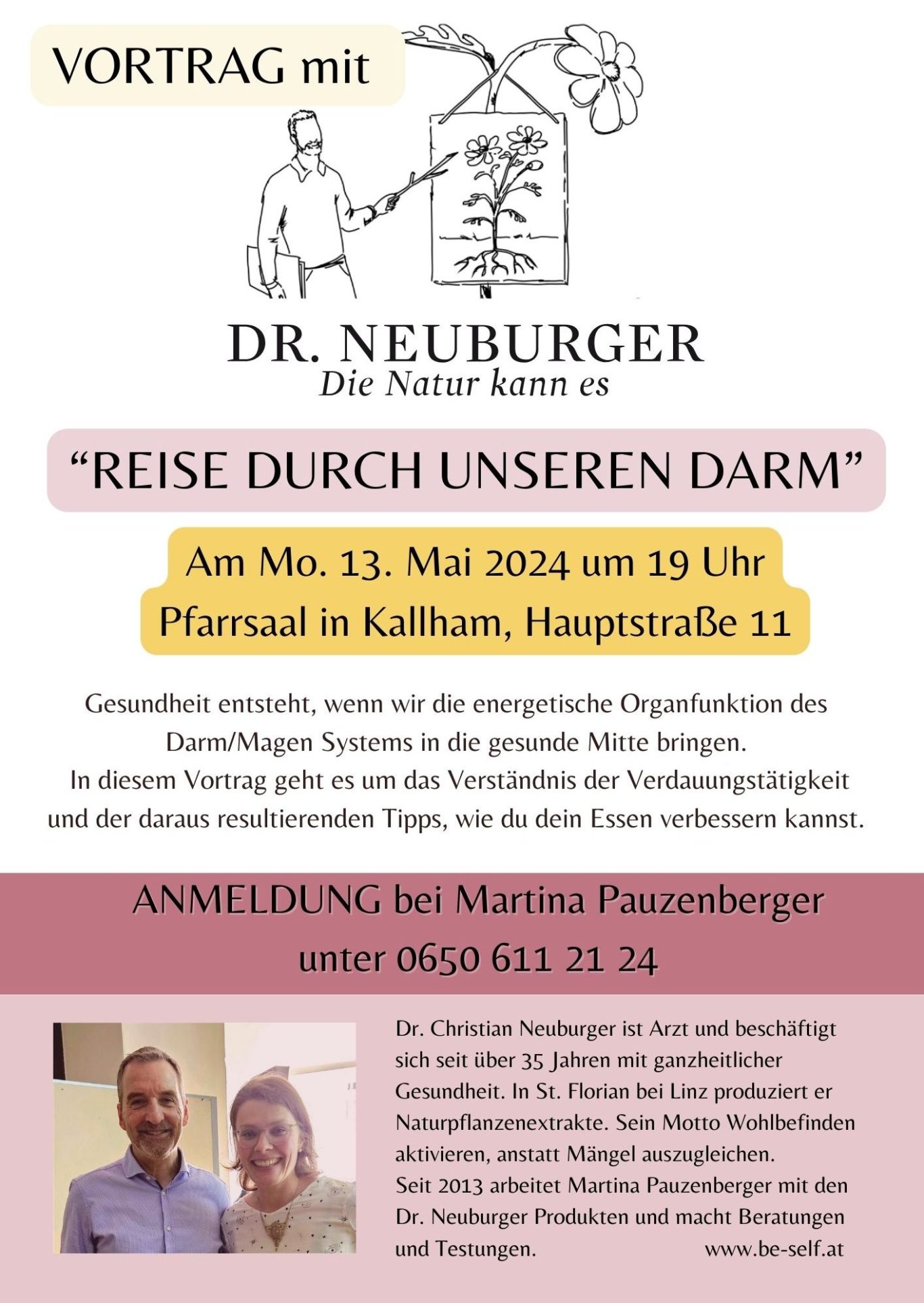Informationen Vortrag Dr. Neuburger